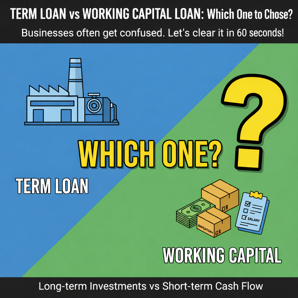Term Loan v/s Working Capital Loan?